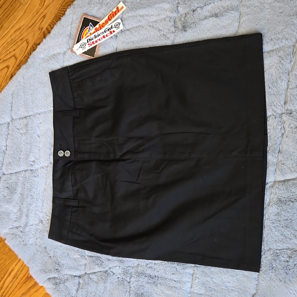 Dickies Black Uniform Pencil Skirt, Junior Women's Size 7, New With Tags